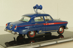 ГАЗ-21Г Волга Милиция, ОРУД 1958, синяя, V43 (MTC) 1:43