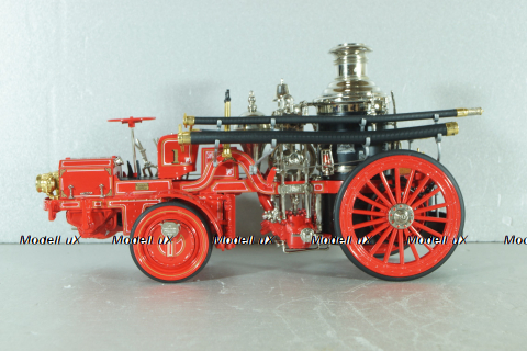 Christie front-wheel drive steam automobile from 1912, red, Franklin Mint 1:24