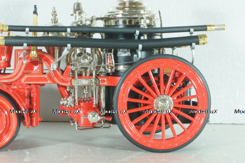 Christie front-wheel drive steam automobile from 1912, red, Franklin Mint 1:24