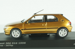 Peugeot 306 S16 1994, gold metallic, 4311402, Solido 1:43