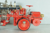 Christie front-wheel drive steam automobile from 1912, red, Franklin Mint 1:24