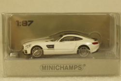 Mercedes Brabus 600 AUF Basis AMG GT S 2015 white, 870037322, Minichamps 1:87