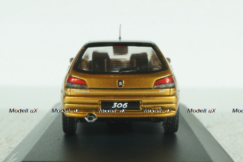 Peugeot 306 S16 1994, gold metallic, 4311402, Solido 1:43