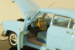 Газ-М21И Волга, бирюзовая, ВВ-21, V43 (MTC) 1:43