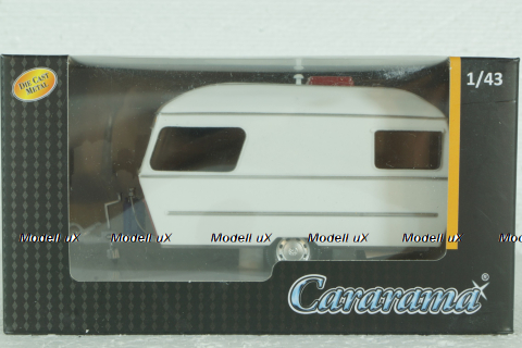Прицеп DIV.CARAVAN IV 1990 WHITE, Cararama 1:43