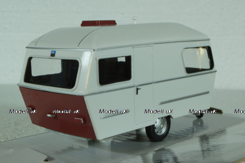 Прицеп DIV.CARAVAN IV 1990 WHITE, Cararama 1:43