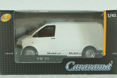 Volkswagen T5, VW T5, 2010 white, Cararama 1:43
