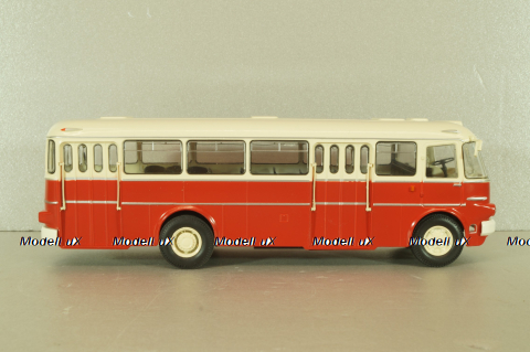 Икарус-620 1960, красно-бежевый, PCL47148, Premium Classixxs 1:43