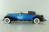 Duesenberg J Victoria 1933, blue/black, Franklin Mint 1:24