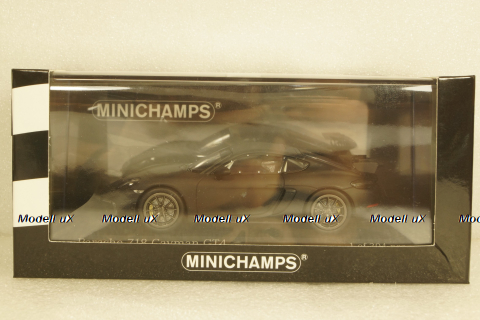 Porsche 718 Cayman GT4 Clubsport 2020 Matt Black, 410196101, Minichamps 1:43