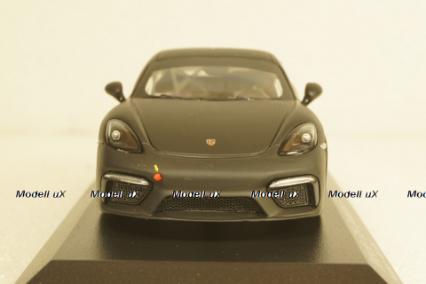 Porsche 718 Cayman GT4 Clubsport 2020 Matt Black, 410196101, Minichamps 1:43