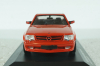 Mercedes 560SEC AMG (C126) S-Class, Wide Body 1990, red, 4310902, Solido 1:43