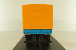 Маз-5432 тягач с п/прицеп Маз-93971 1983, красный/синий,  47050, Premium Classixxs 1:43