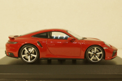 Porsche 911 (992) Turbo S 2020, red, 410069475,  Minichamps 1:43