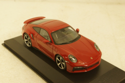 Porsche 911 (992) Turbo S 2020, red, 410069475,  Minichamps 1:43