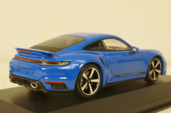 Porsche 911 (992) Turbo S 2020, blue, 410069474, Minichamps 1:43