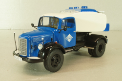 Mercedes-Benz L3500 truck with semi-trailer fuel tanker "Aral" 1937, blue/white, 18302, Premium Classixxs 1:43