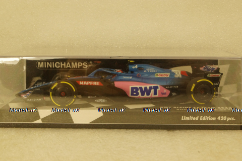 BWT Alpine F1 Team A522, Esteban Ocon, Australian GP 2022, 417220331, Minichamps 1:43