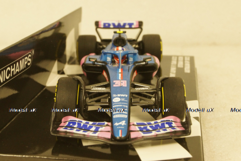 BWT Alpine F1 Team A522, Esteban Ocon, Australian GP 2022, 417220331, Minichamps 1:43