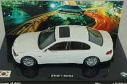 BMW 745i (E65) 2001, white, "Flavours of Asia", 80420393157, Minichamps 1:43