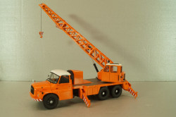Tatra T148 crane truck 1976, orange, 12875, Premium Classixxs 1:43