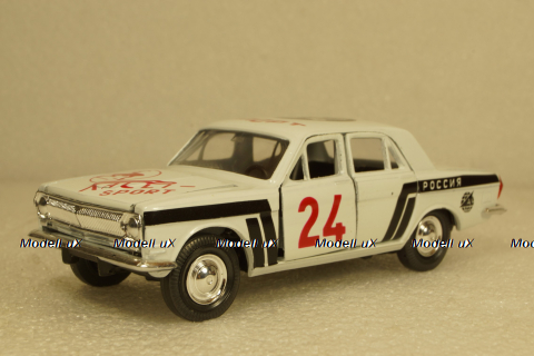 Газ-24, Волга, ралли, Агат 1:43