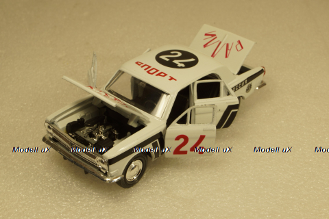 Газ-24, Волга, ралли, Агат 1:43