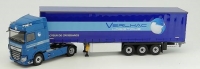 DAF XF530 MY 2017 Space Cab c полуприцепом VERLHAC LOGISTIQUE 2020, 116874, Eligor 1:43