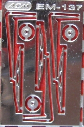 Фототравление Дворники для МАЗ 6422, EM-137