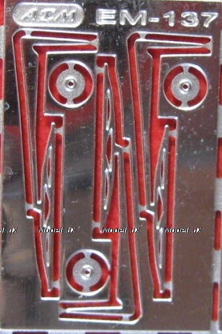 Фототравление Дворники для МАЗ 6422, EM-137