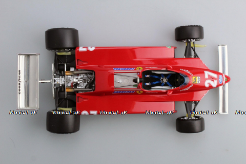 Ferrari 126 C2 1982 Gilles Villeneuve, GP19A, GP Replicas 1:18