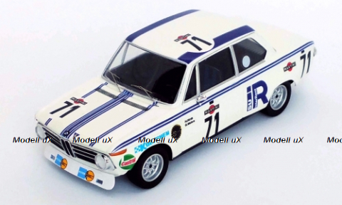 BMW 2002, No.71, 24h Spa, 1973, H.Hirth/G.Mohrs, Trofeu 1:43