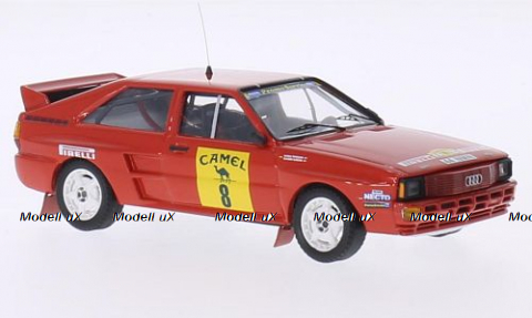 Audi Quattro A2, No.8, Campeonato Espana Ralys Tierra, 1988, C.Aldecoa/M.Inunciaga, Trofeu 1:43