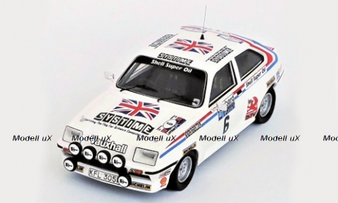 Vauxhall Chevette HSR, RHD, No.6, Sistime, Rallye WM, RAC Rallye, T.Pond/M.Nicholson, 1981, Trofeu 1:43