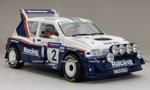 MG Metro 6R4 #2, M.Jimmy/ G.Ian winner British Midland Ulster Rally 1986, SUN5542, SunStar 1:18