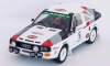 Audi sport quattro, No.5, Rallye WM, Olympus Rallye, J.Buffum/N.Wilson 1986, Trofeu 1:43