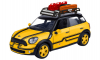 Mini Cooper S All4 Countryman metallic-yellow/black with roof rack, 79752, MotorMax 1:24