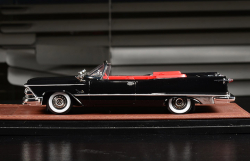 Imperial Crown Convertible Open top 1959 Black, GLM Models 1:43