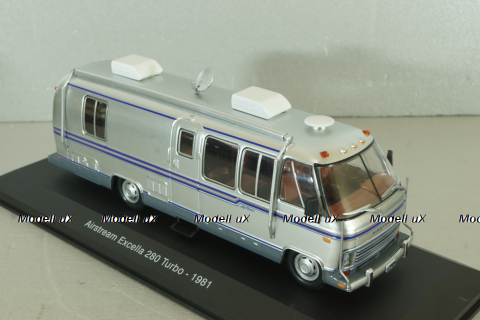 Airstream Excella 280 Turbo camper van  1981, silver, HPC003, Hachette Passion Camping-Cars #3