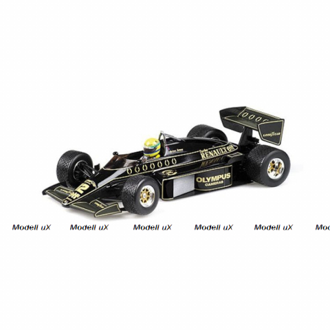 Lotus Renault 97T Ayrton Senna GP Portugal 1985, 540851872, Minichamps 1:18