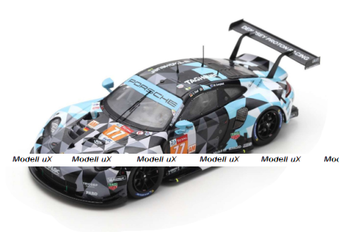 Porsche 911 RSR No.77 Dempsey-Proton Racing 2nd LMGTE Am class 24H Le Mans 2020 M. Campbell R. Pera C. Ried, S7989, Spark 1:43