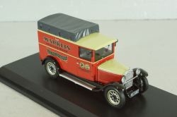 Mercedes-Benz L 1000 truck "Marklin" 1930, red/beige, 450292800, Schuco 1:43