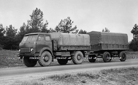 Маз-505 с прицепом Маз-886, TruckTyr 1:43
