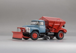 Пескоразбрасыватель ПР-130  "АВТОЭКСПОРТ", 1971г., 113042, DiP Models 1:43