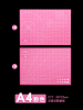 Коврик для моделирования самовостанавливающийся А4, двусторонний, (30х22см), розовый, LMP