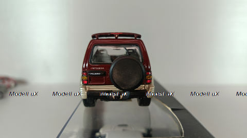 Mitsubishi Pajero , red, , Minichamps 1:43