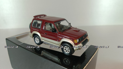 Mitsubishi Pajero , red, , Minichamps 1:43