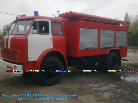 АЦ-30 пожарный автомобиль на шасси Маз-5334, Харьков, Украина 2008, TR4804, TruckTyr 1:43