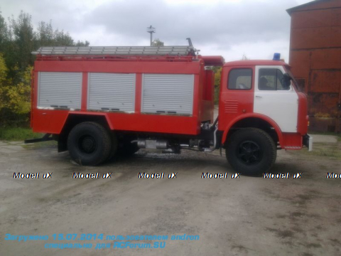АЦ-30 пожарный автомобиль на шасси Маз-5334, Харьков, Украина 2008, TR4804, TruckTyr 1:43