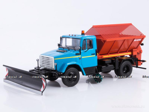 ЗиЛ-4333 КО-829А Пескоразбрасыватель, SSM1520, SSM 1:43